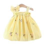 Toddler Holiday Dress Tulle Dress Baby Girl Clothes 6-9 Months Knitted Baby Outfits for Girls Baby Outfit 1st New Years Baby Outfit Girls Gymnastics Outfits 1 Year Old Girl Outfit Cute